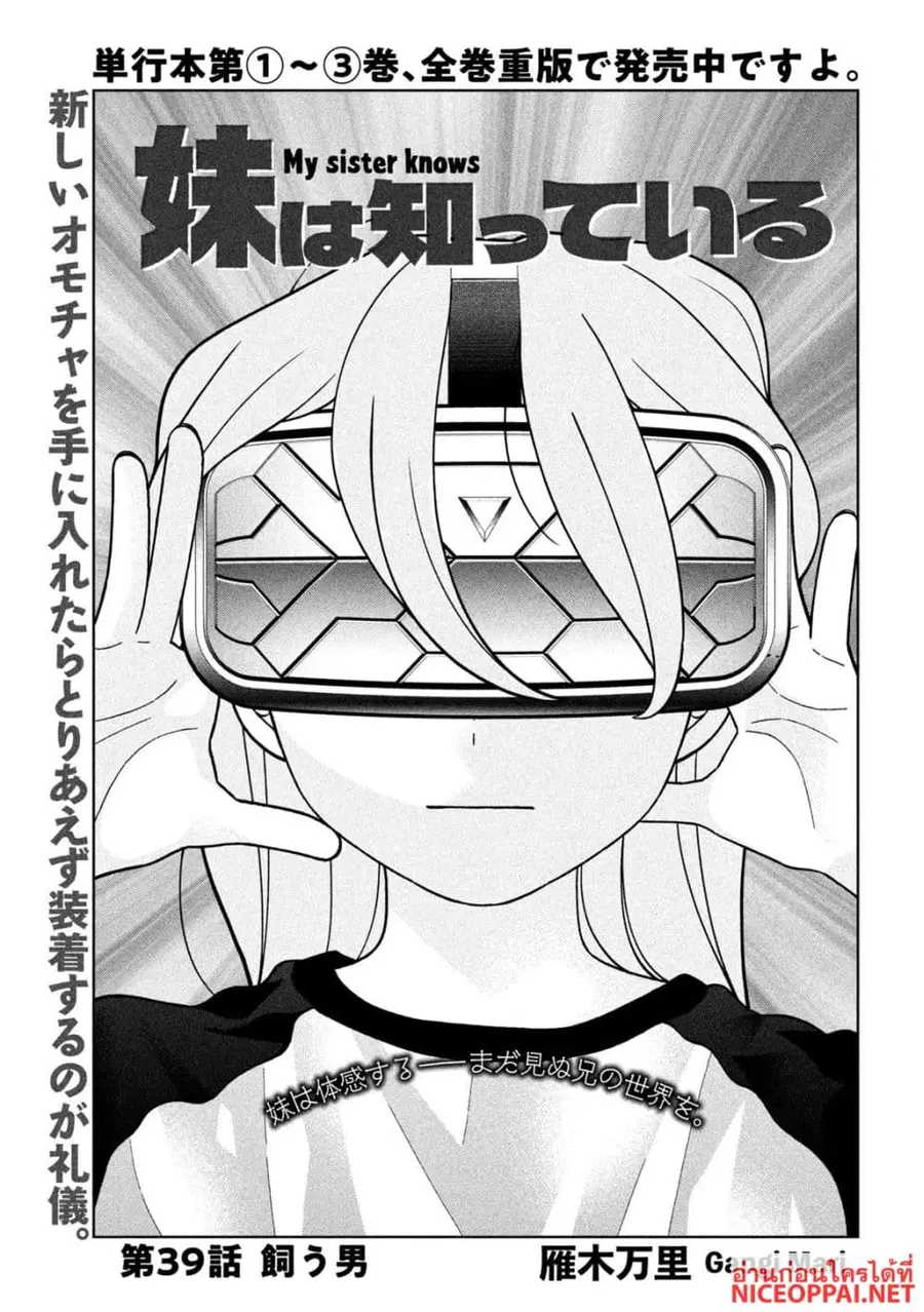 Imoto Wa Shitteiru ตอนที่ 39 หน้า 1