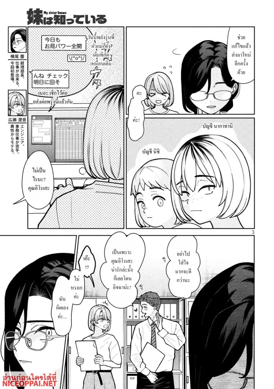 Imoto Wa Shitteiru ตอนที่ 4 หน้า 3