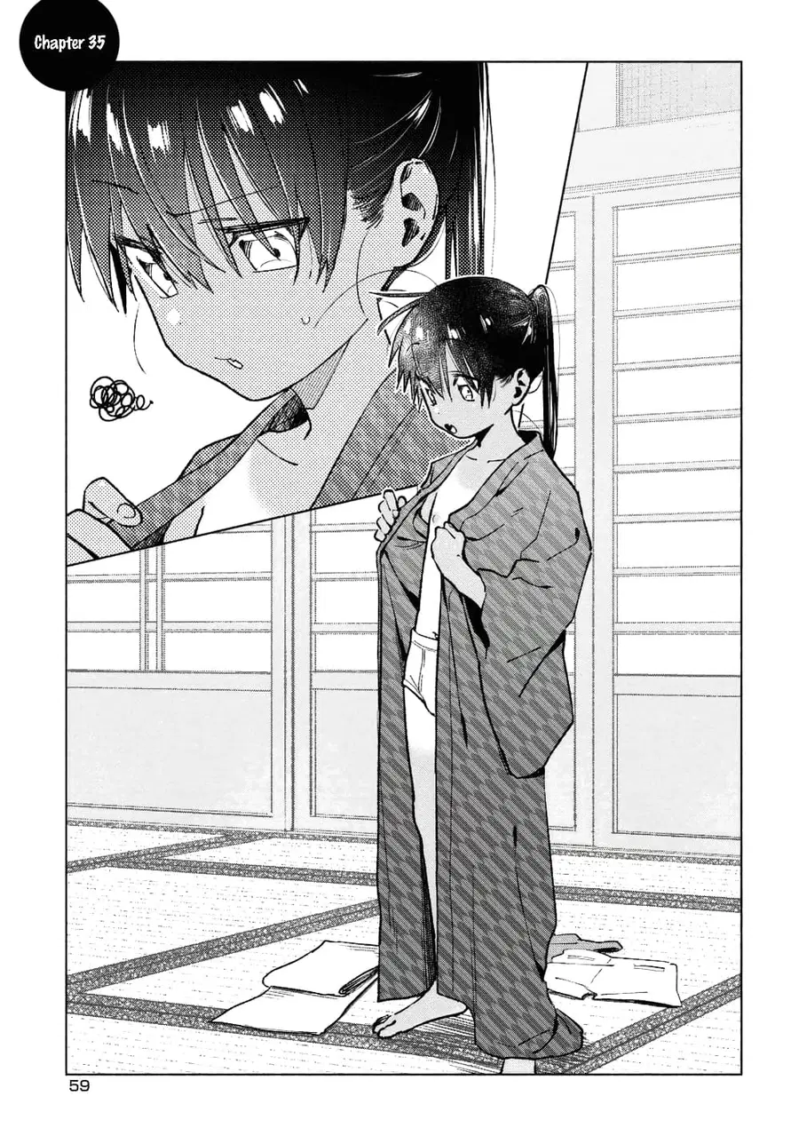 Inaka ni Kaeru to Yakeni Natsuita Kasshoku Ponytail Shota ga Iru ตอนที่ 35 หน้า 1