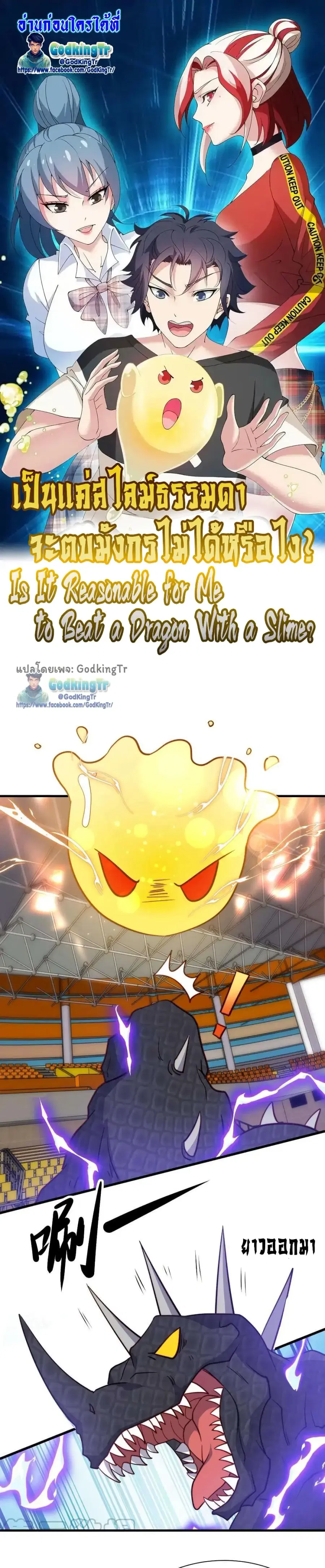 Is It Reasonable for Me to Beat a Dragon With a Slime ตอนที่ 100 หน้า 1