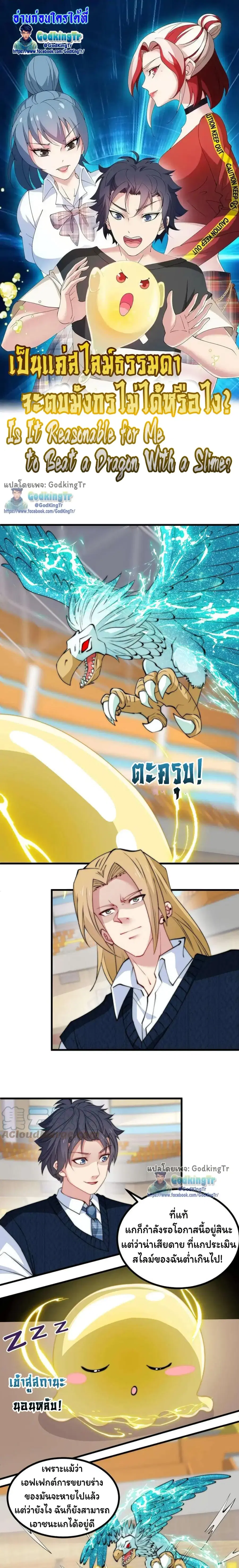 Is It Reasonable for Me to Beat a Dragon With a Slime ตอนที่ 102 หน้า 1