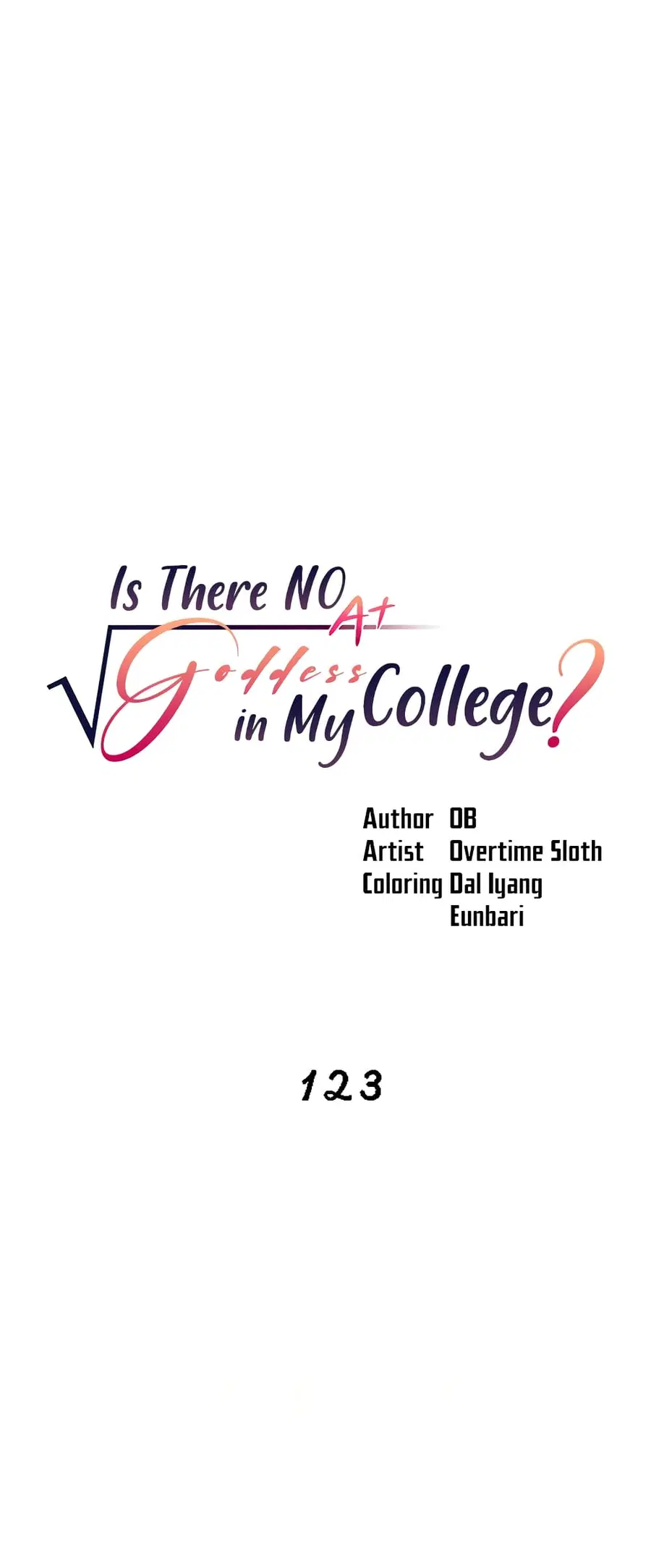 Is There No Goddess in My College? ตอนที่ 123 หน้า 2