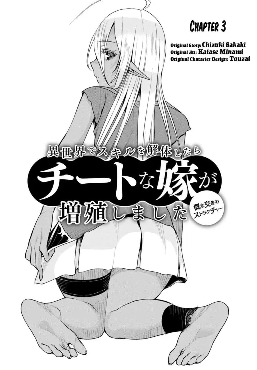 Isekai de Skill wo Kaitai shitara Cheat na Yome ga Zoushoku Shimashita: Gainen Kousa no Structure ตอนที่ 3 หน้า 1