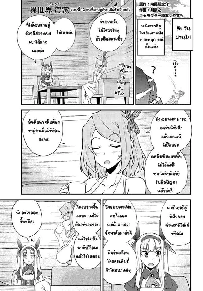 Isekai Nonbiri Nouka ตอนที่ 12 หน้า 1