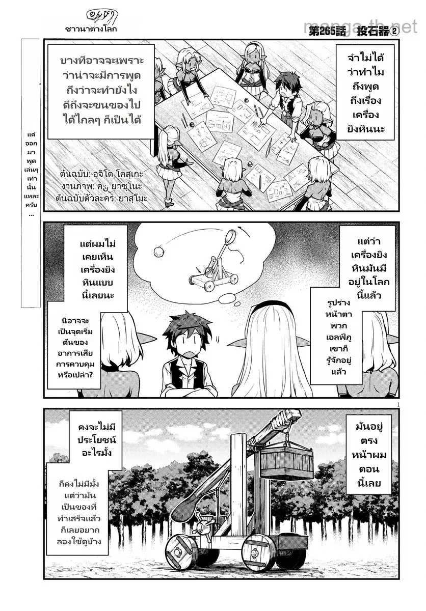 Isekai Nonbiri Nouka ตอนที่ 265 หน้า 1