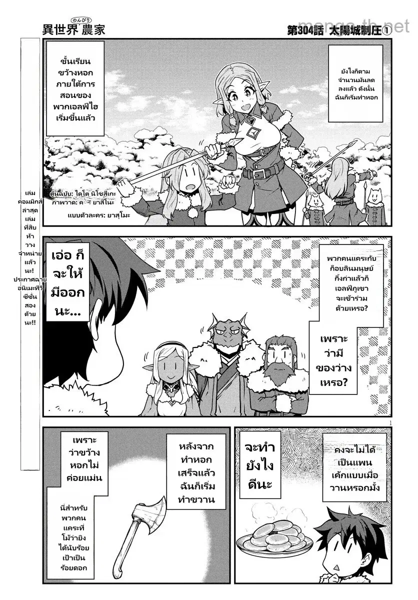 Isekai Nonbiri Nouka ตอนที่ 304 หน้า 1