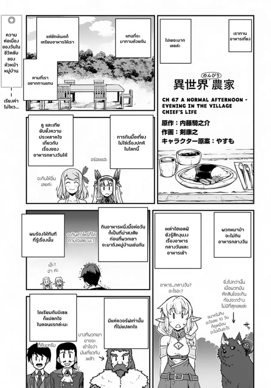Isekai Nonbiri Nouka ตอนที่ 67 หน้า 1