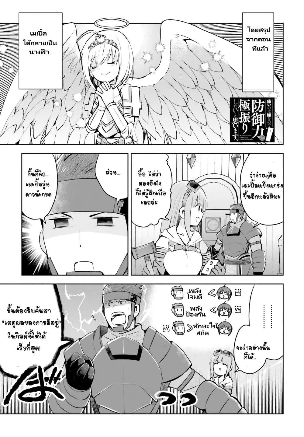 Itai no wa Iya nanode Bogyo-Ryoku ni Kyokufuri Shitai to Omoimasu ตอนที่ 20 หน้า 1