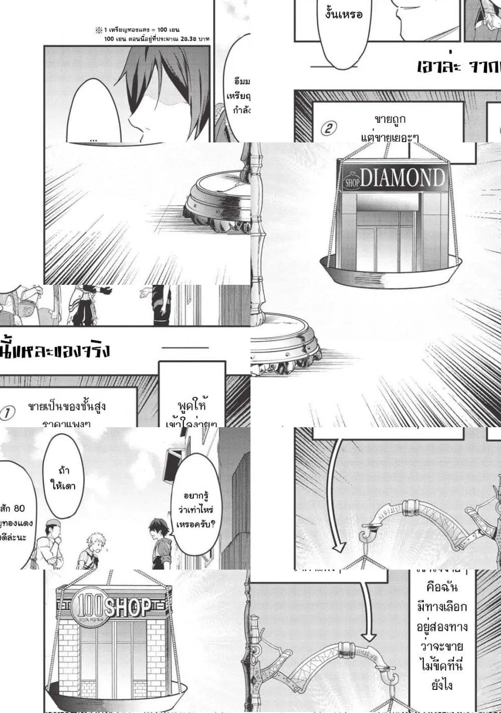 Itsudemo Jitaku Ni Kaerareru Ore Wa, Isekai De Gyoushounin O Hajimemashita ตอนที่ 3 หน้า 1