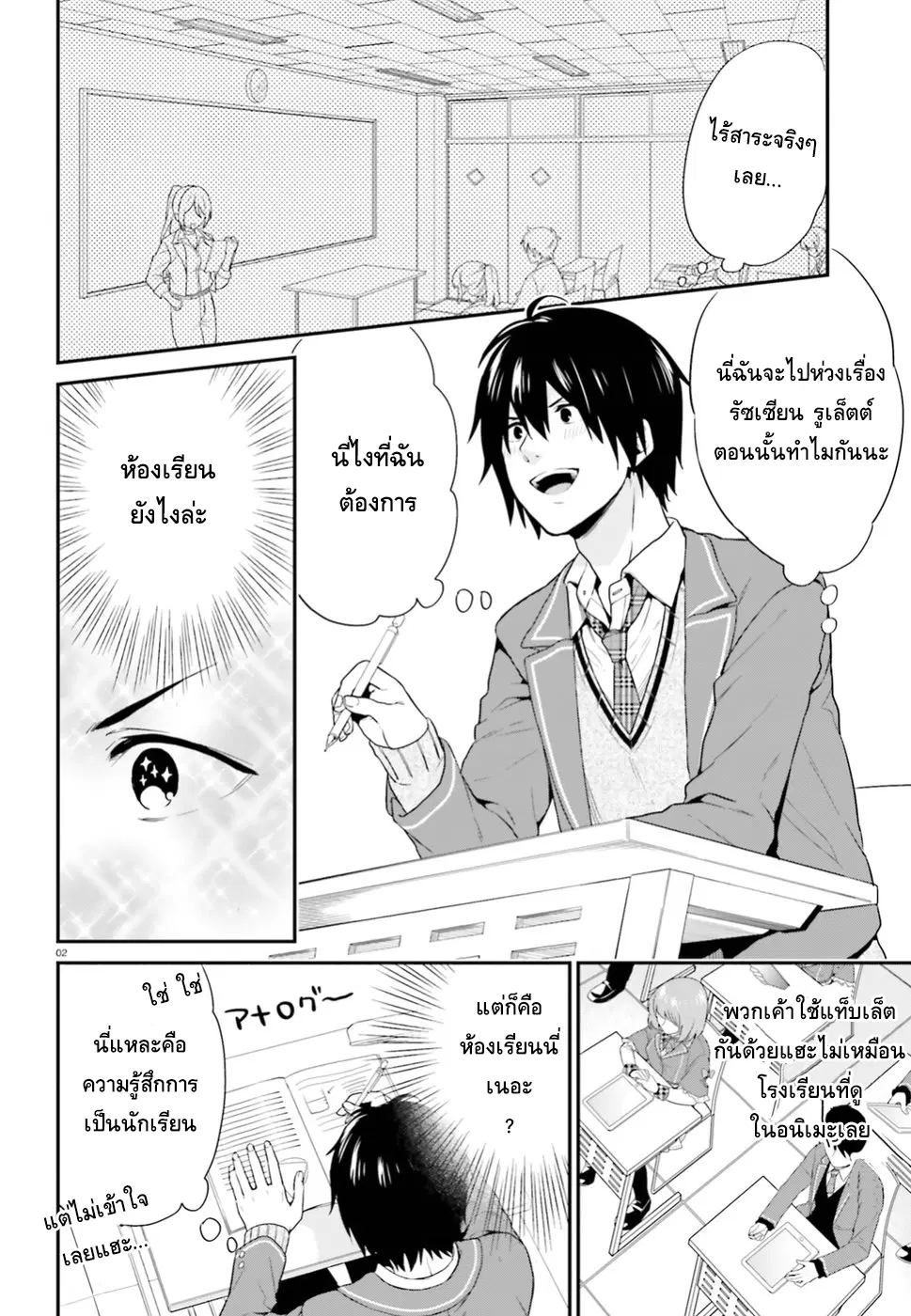 Jishou F-Rank no Oniisama ga Game de Hyouka sareru Gakuen no Chouten ni Kunrin suru Sou desu yo? ตอนที่ 2 หน้า 2