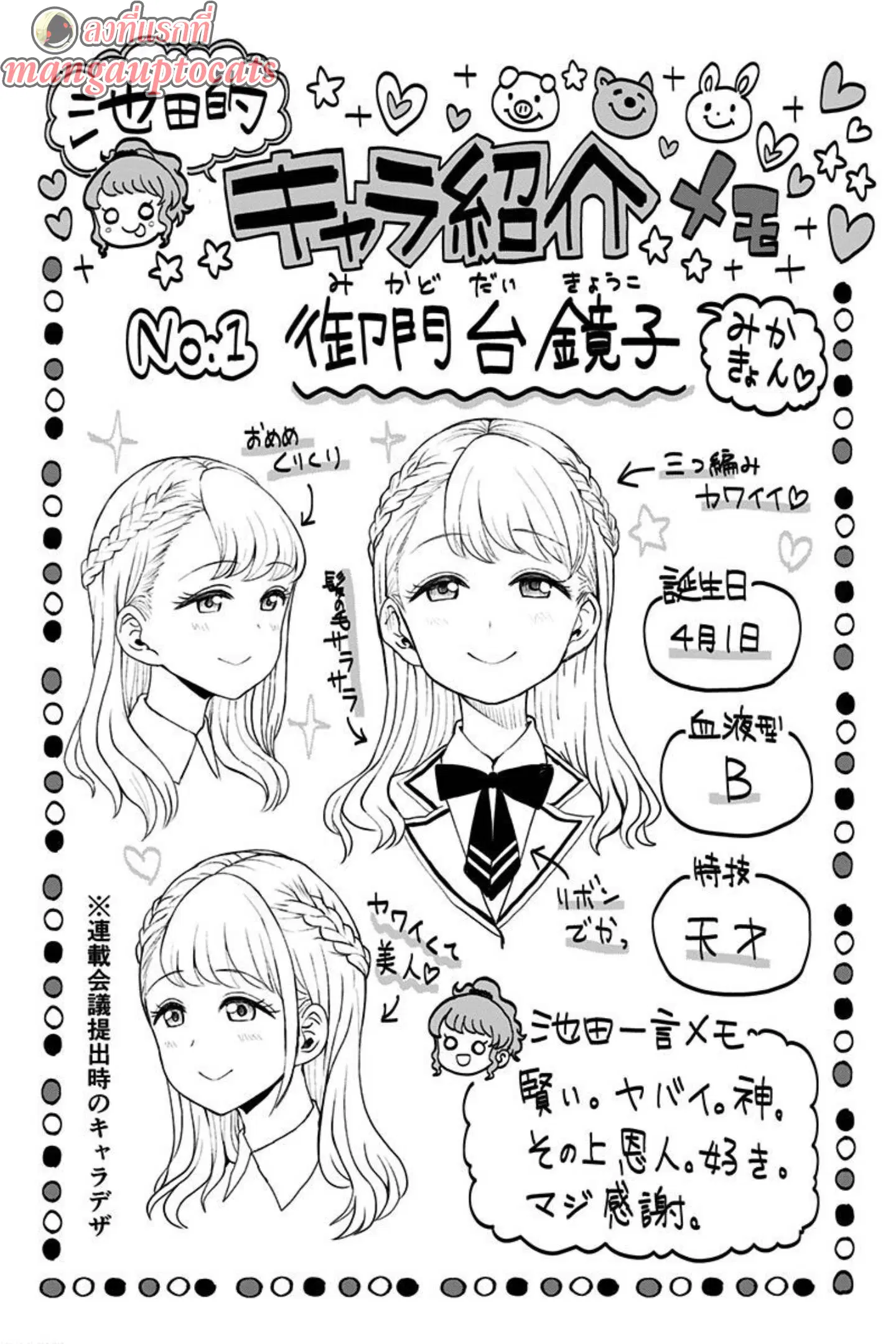 Kaibutsu Shoujo wa Hatsukoi no Yume wo Miru ka? ตอนที่ 3.1 หน้า 1