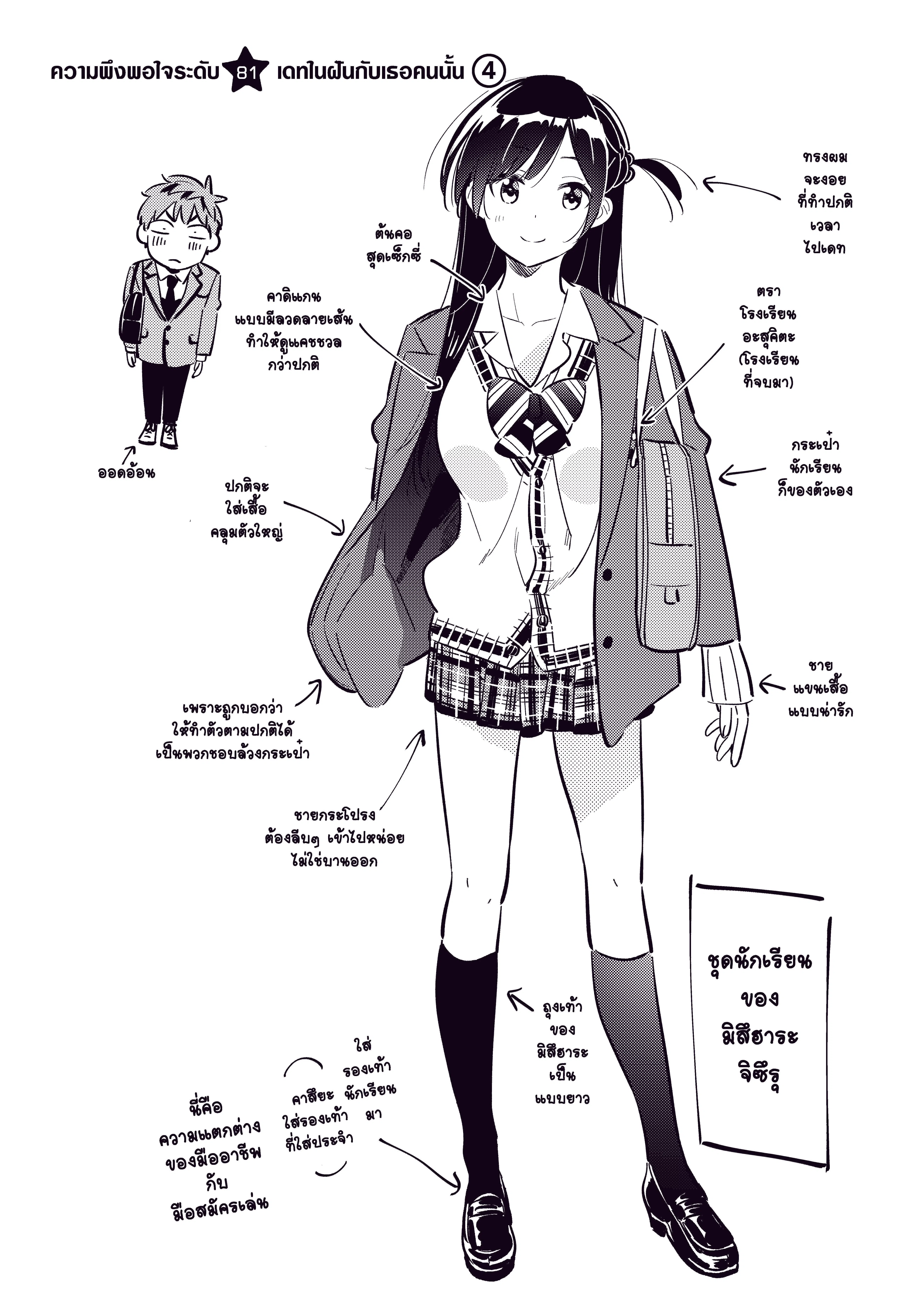 Kanojo Okarishimasu ตอนที่ 81 หน้า 2