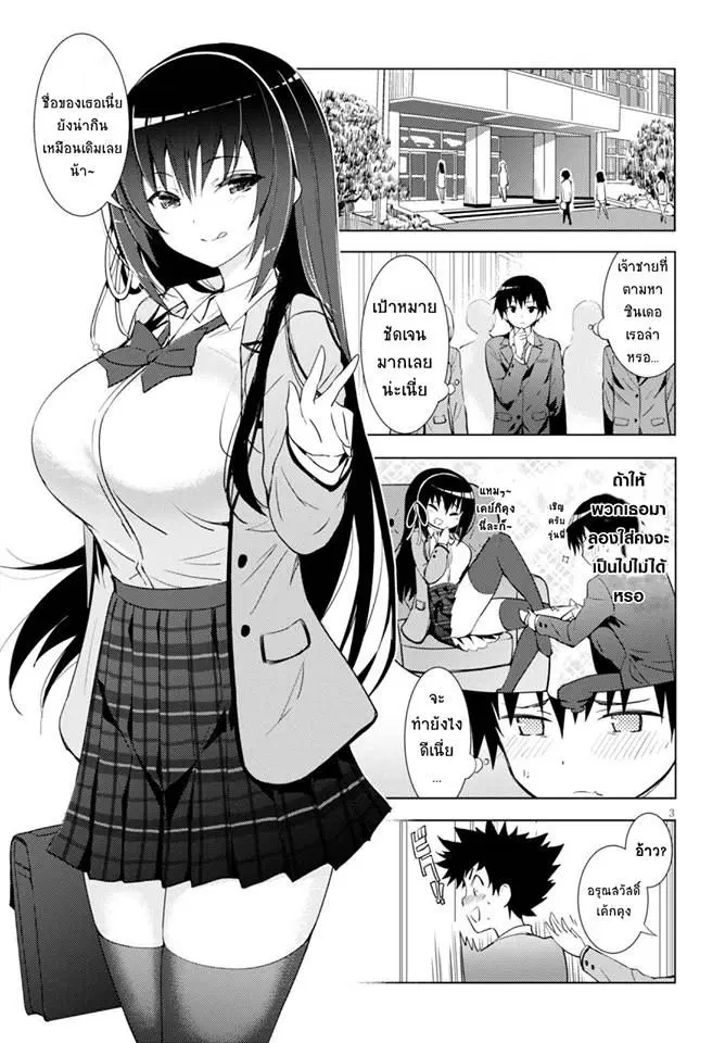 Kawaiikereba Hentai demo Suki ni Natte Kuremasu ka? ตอนที่ 2 หน้า 3