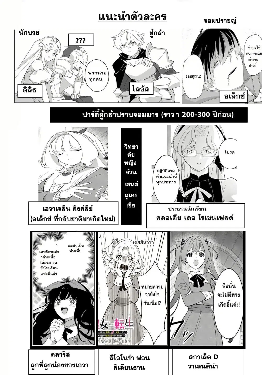 Koujo Tensei: Densetsu no Dai Madoushi ตอนที่ 21 หน้า 2