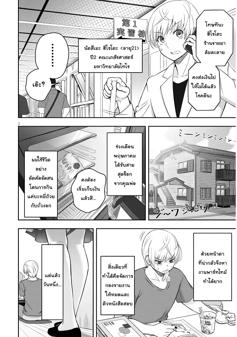 Kyou kara Tsukaeru Yakugakuteki Osewa ตอนที่ 1 หน้า 3