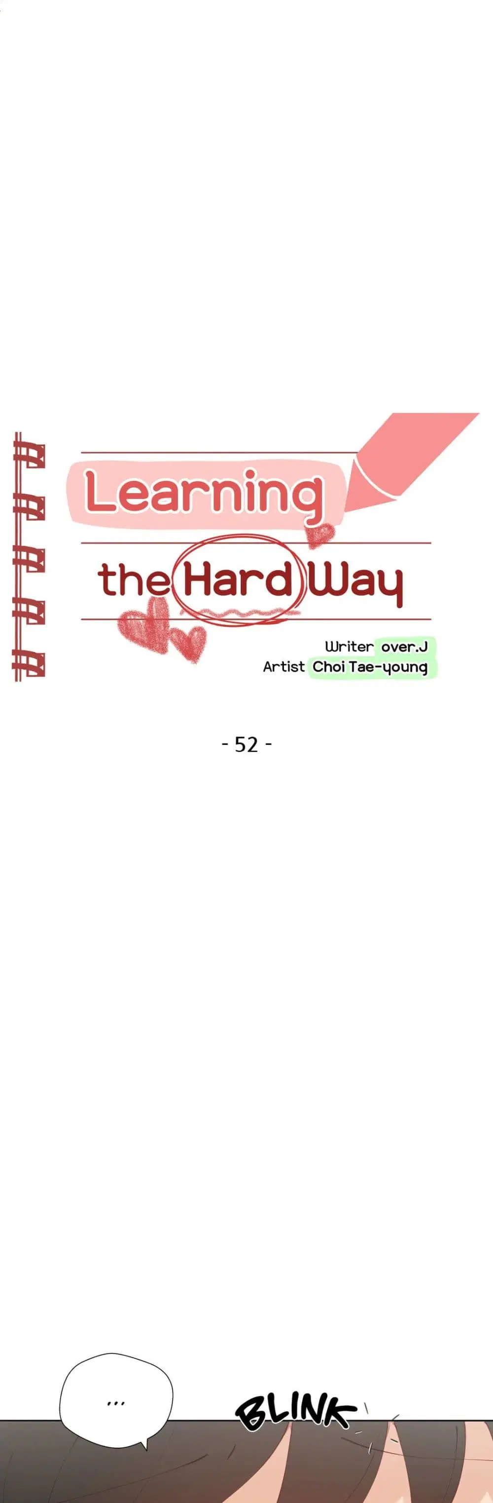 Learning the Hard Way ตอนที่ 52 หน้า 1
