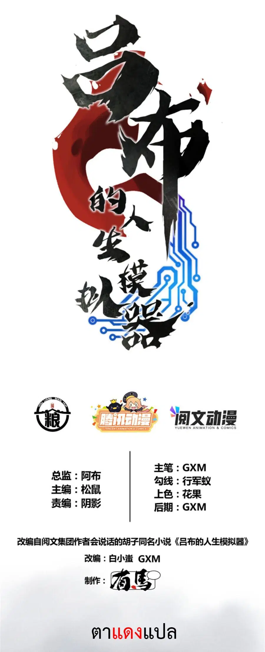 Lu Bu’s life story ตอนที่ 8 หน้า 1