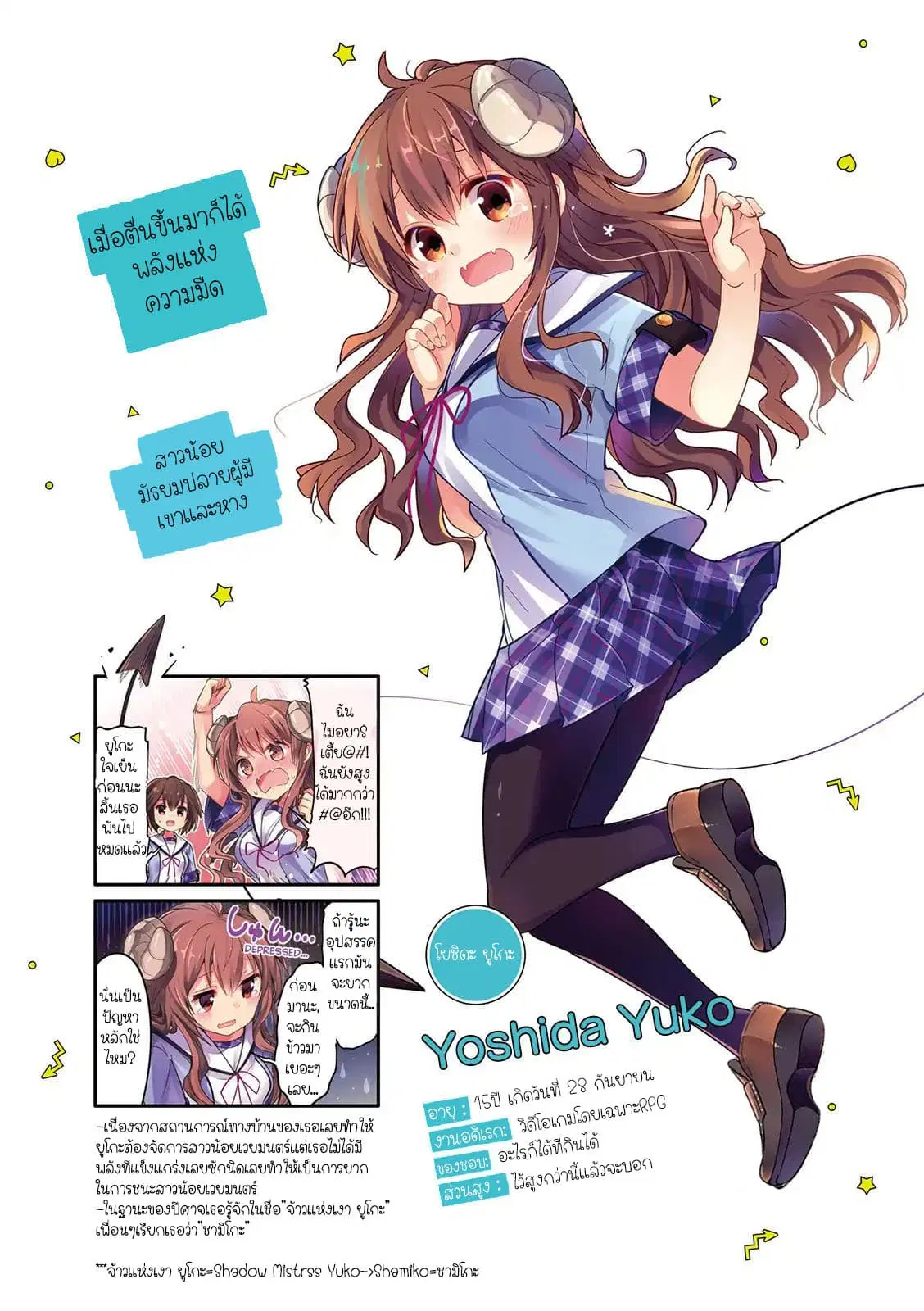 Machikado Mazoku ตอนที่ 0 หน้า 3