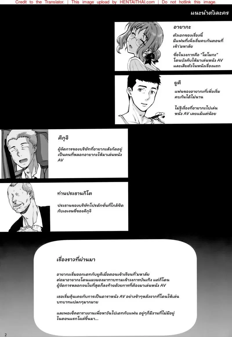 [Magono-Tei (Carn)] Kareshi ni Naisho de AV… Dechaimashita ตอนที่ 3 หน้า 2