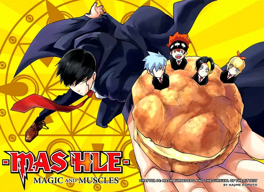 MASHLE Magic and Muscles ศึกโลกเวทมนตร์คนพลังกล้าม ตอนที่ 34 หน้า 2