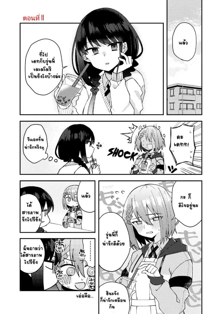 Me ga Sametara Onna no Ko ni natte ita Hanashi ตอนที่ 4 หน้า 2