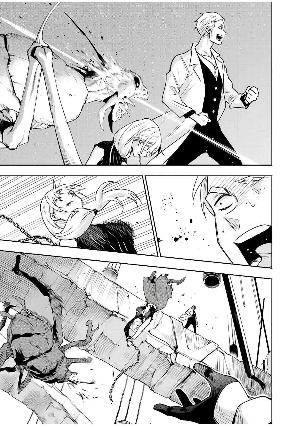 Mikata ga Yowa Sugite Hojo Mahou ni Toushite ita Kyuutei Mahou shi, Tsuihou Sarete Saikyou wo Mezasu ตอนที่ 89 หน้า 3