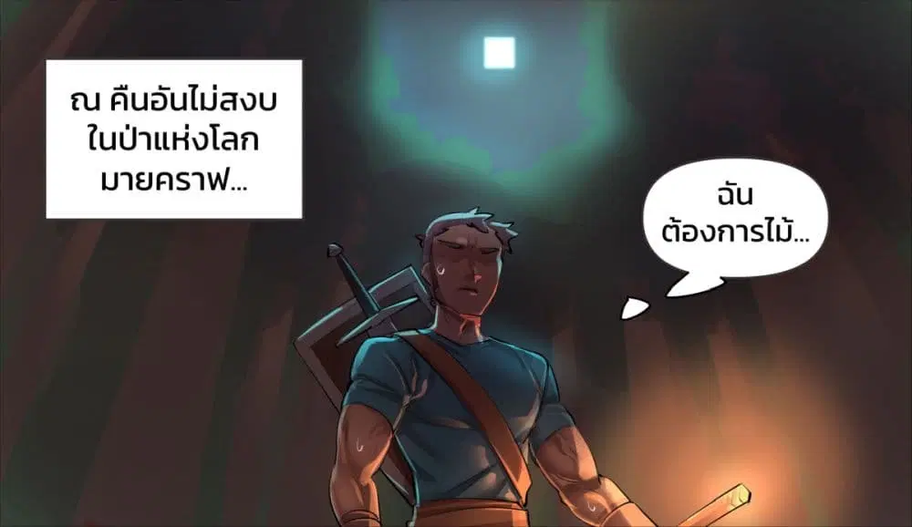 Minecraft Anime Edition ตอนที่ 3 หน้า 1