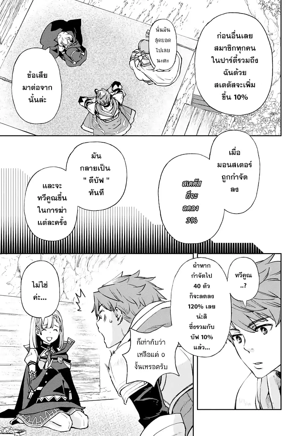 Minus Skill-mochi Yonin ga Atsumattara, Nanka Synergy Hakki Shite Saikyou Party ga Dekita Ken ตอนที่ 3.1 หน้า 3