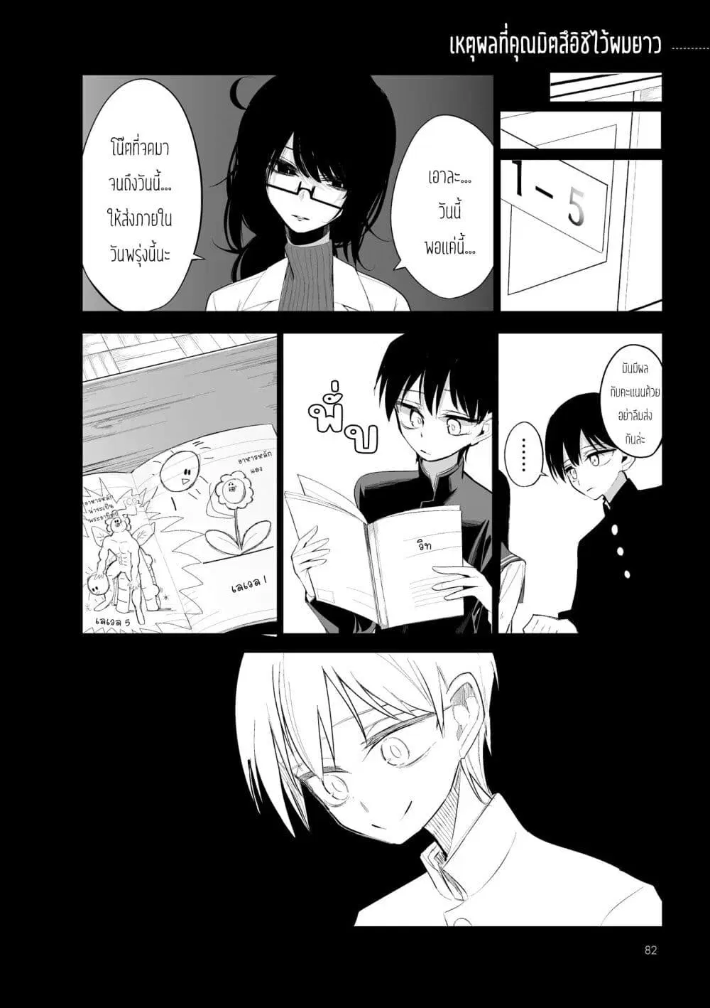 Mitsuishi-san wa Doko ka Okashii ตอนที่ 13 หน้า 1