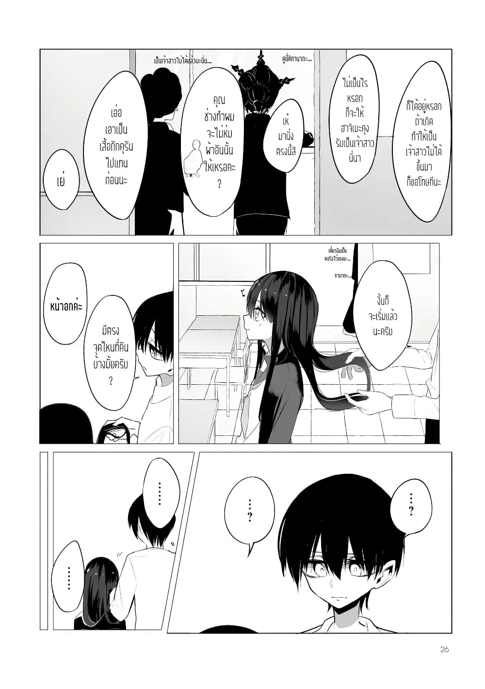 Mitsuishi-san wa Doko ka Okashii ตอนที่ 6 หน้า 2