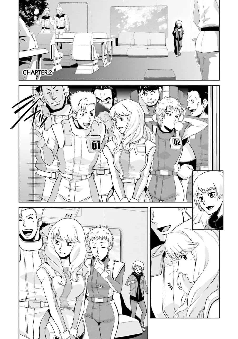 Mobile Suit Gundam F90 FF ตอนที่ 2 หน้า 1