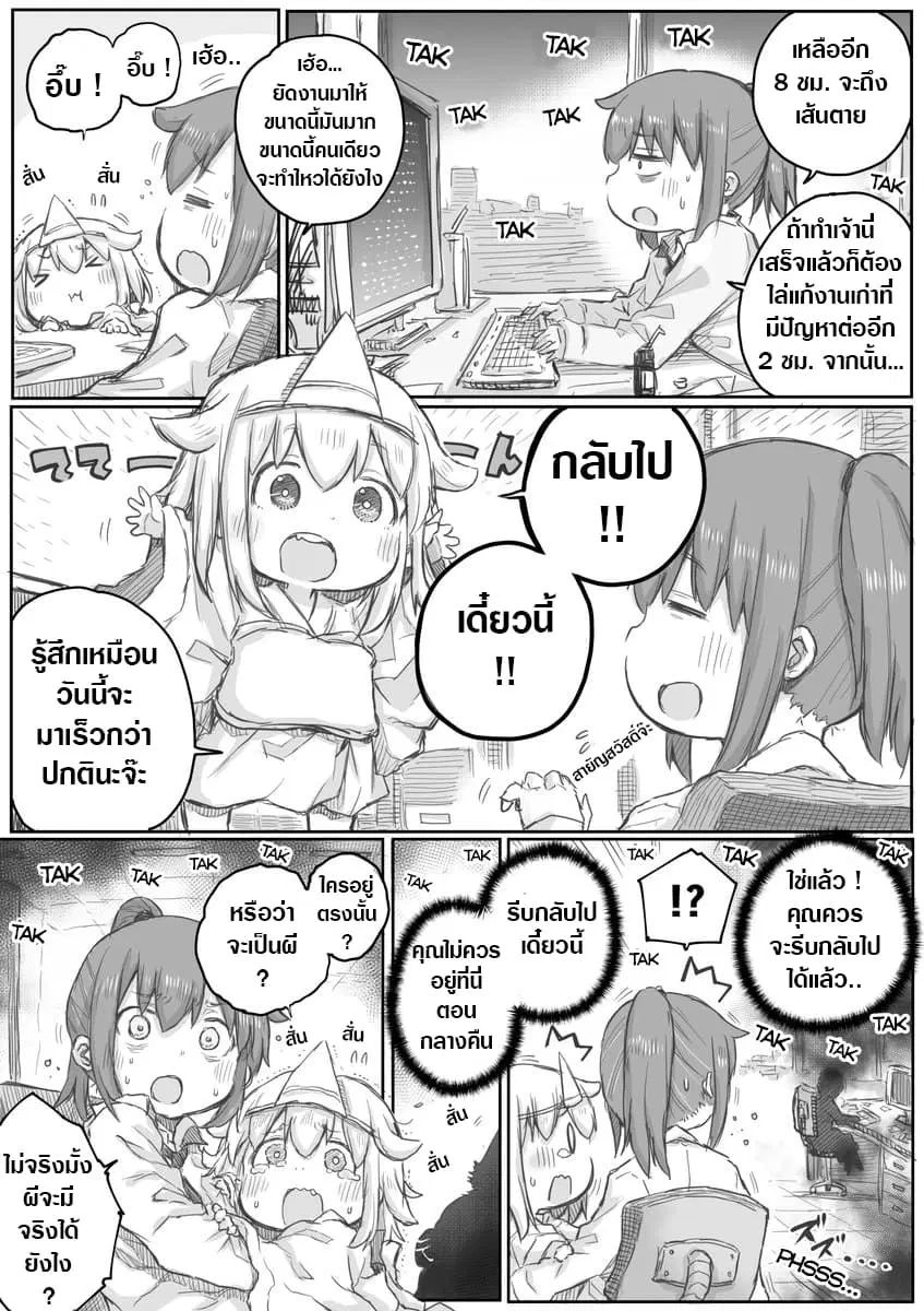 Ms. Corporate Slave Wants to be Healed by a Loli Spirit ตอนที่ 12 หน้า 2