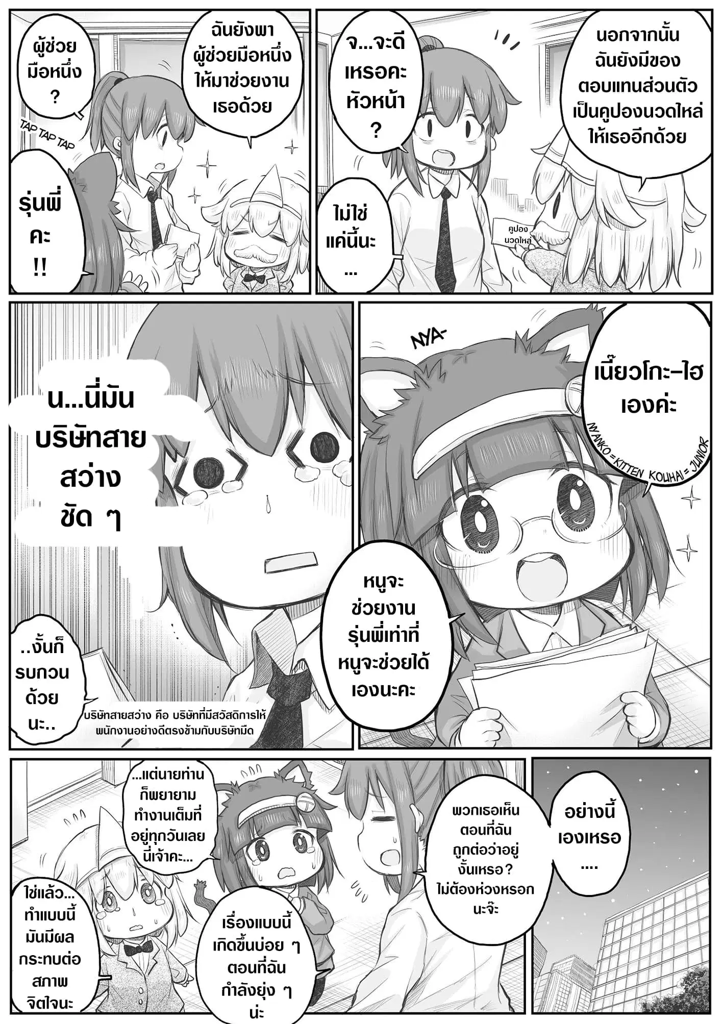 Ms. Corporate Slave Wants to be Healed by a Loli Spirit ตอนที่ 29 หน้า 3