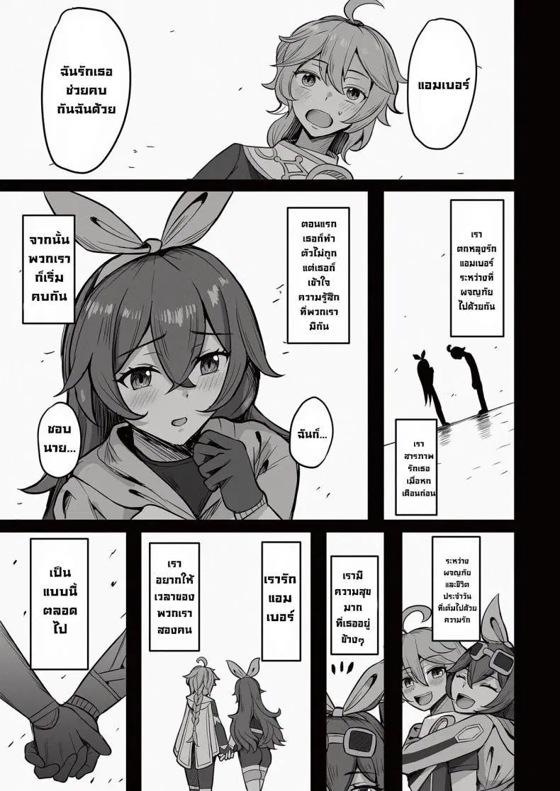 [Mumei Kibou (Nantoka)] Boku, Hontou wa Mona no Koto ga Suki nanda (Genshin Impact) ตอนที่ 1 หน้า 2