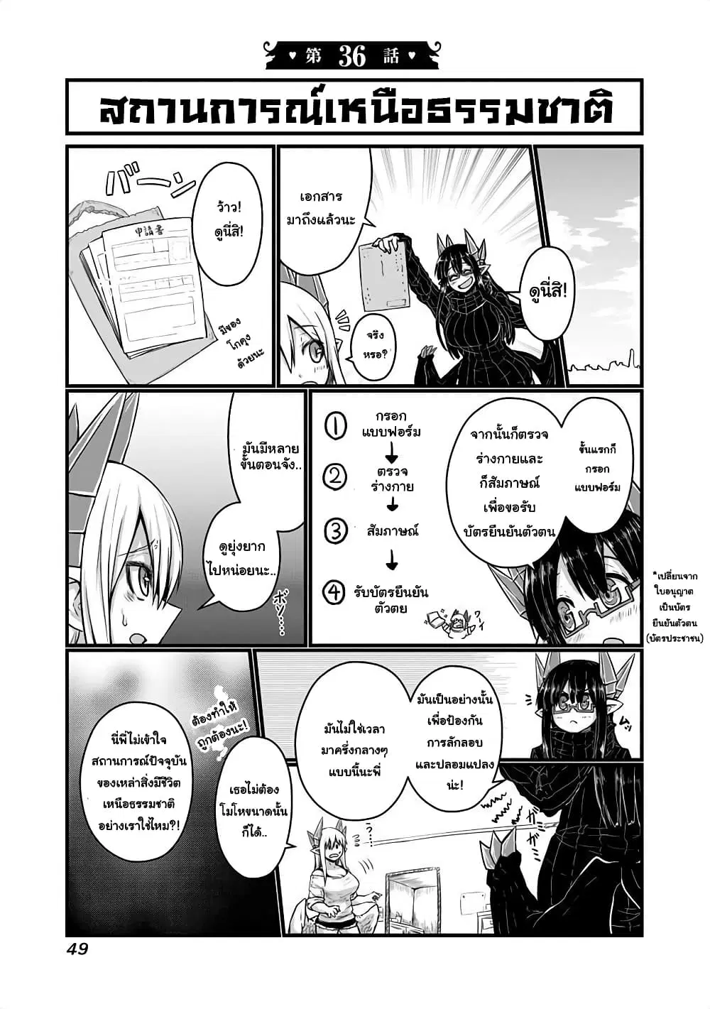 Musuko ga Kawaikute Shikataganai Mazoku no Hahaoya ตอนที่ 36 หน้า 1
