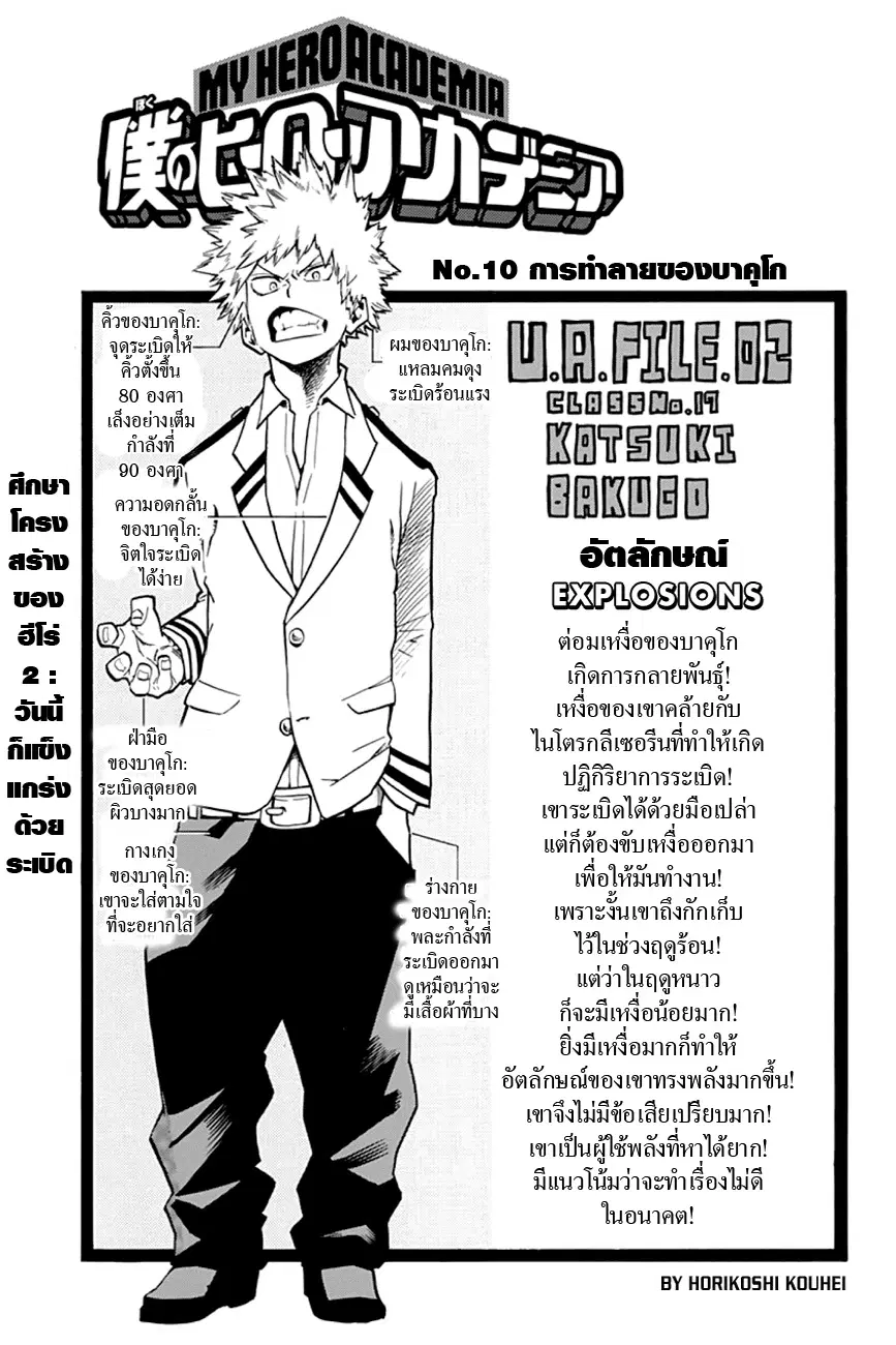 My Hero Academia ตอนที่ 10 หน้า 1