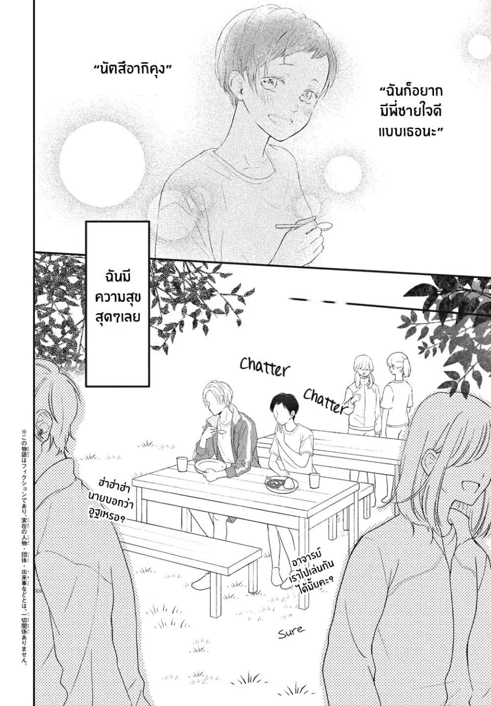 Natsuaki-kun wa Kyou mo Kokuhaku shitai ตอนที่ 6 หน้า 1