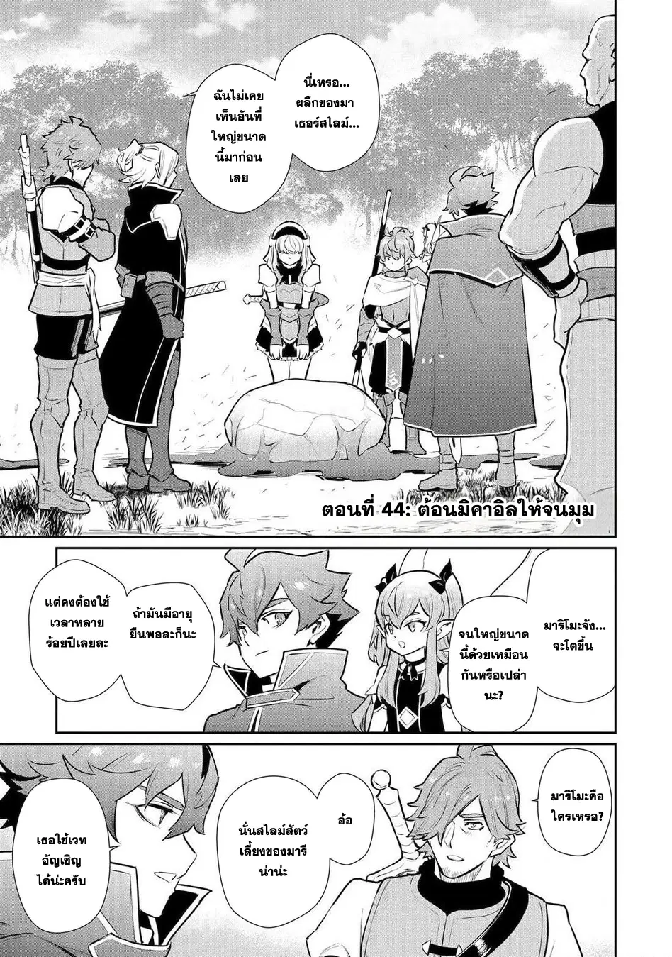 Ochikobore Kuni o Deru: Jitsu wa Sekai de 4-ninme no Fuyojutsushi datta Ken ni Tsuite ตอนที่ 44 หน้า 2