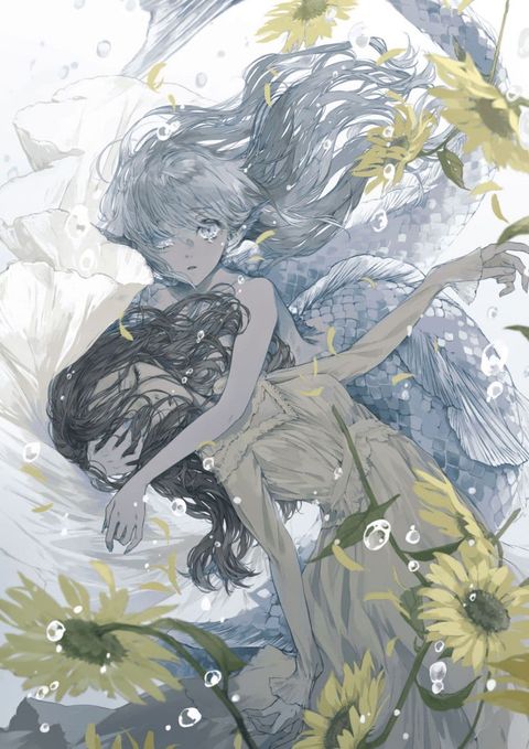 ปก Okisaki-sama to Ningyohime no Ohanash มังงะญี่ปุ่น แปลไทย