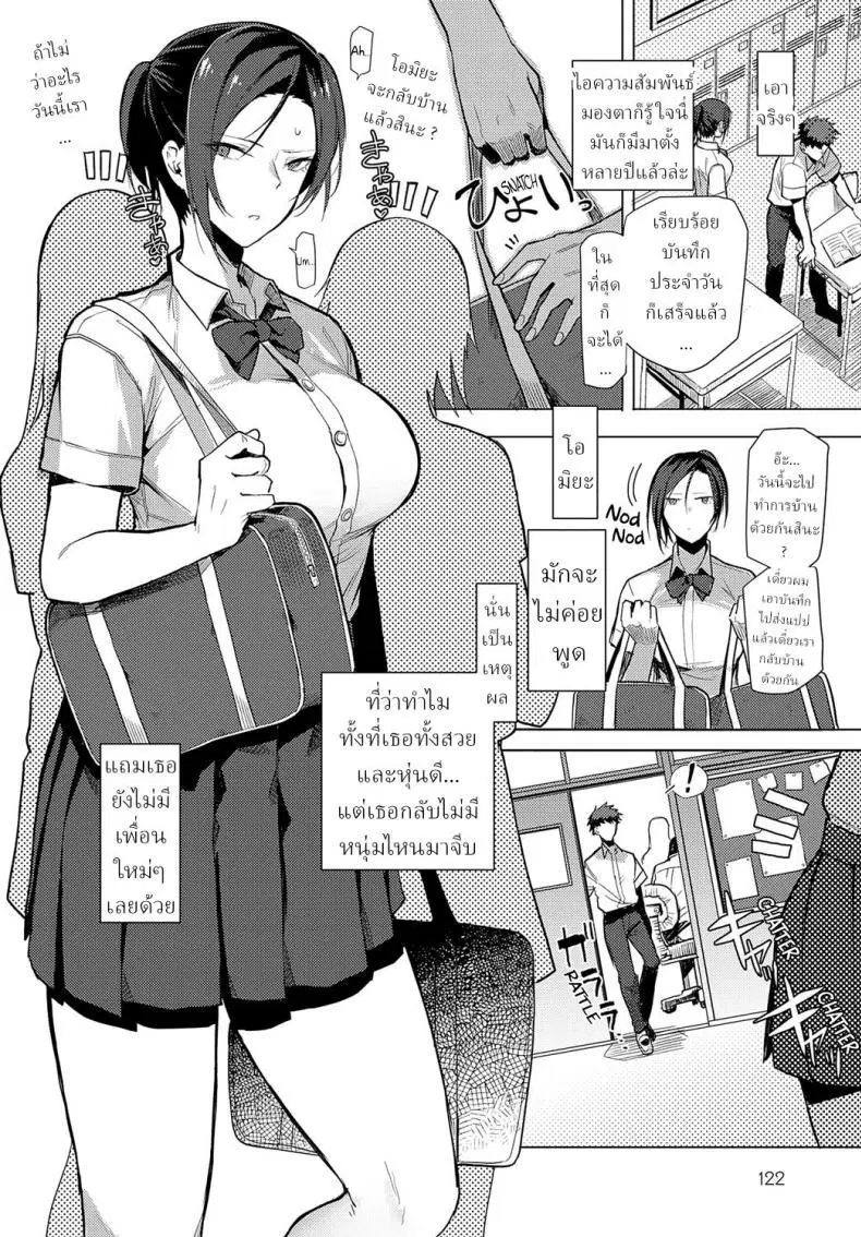 [Okyou] Iu wa Katashi Okonau wa Yasushi Easier Done Than Said ตอนที่ 1 หน้า 2
