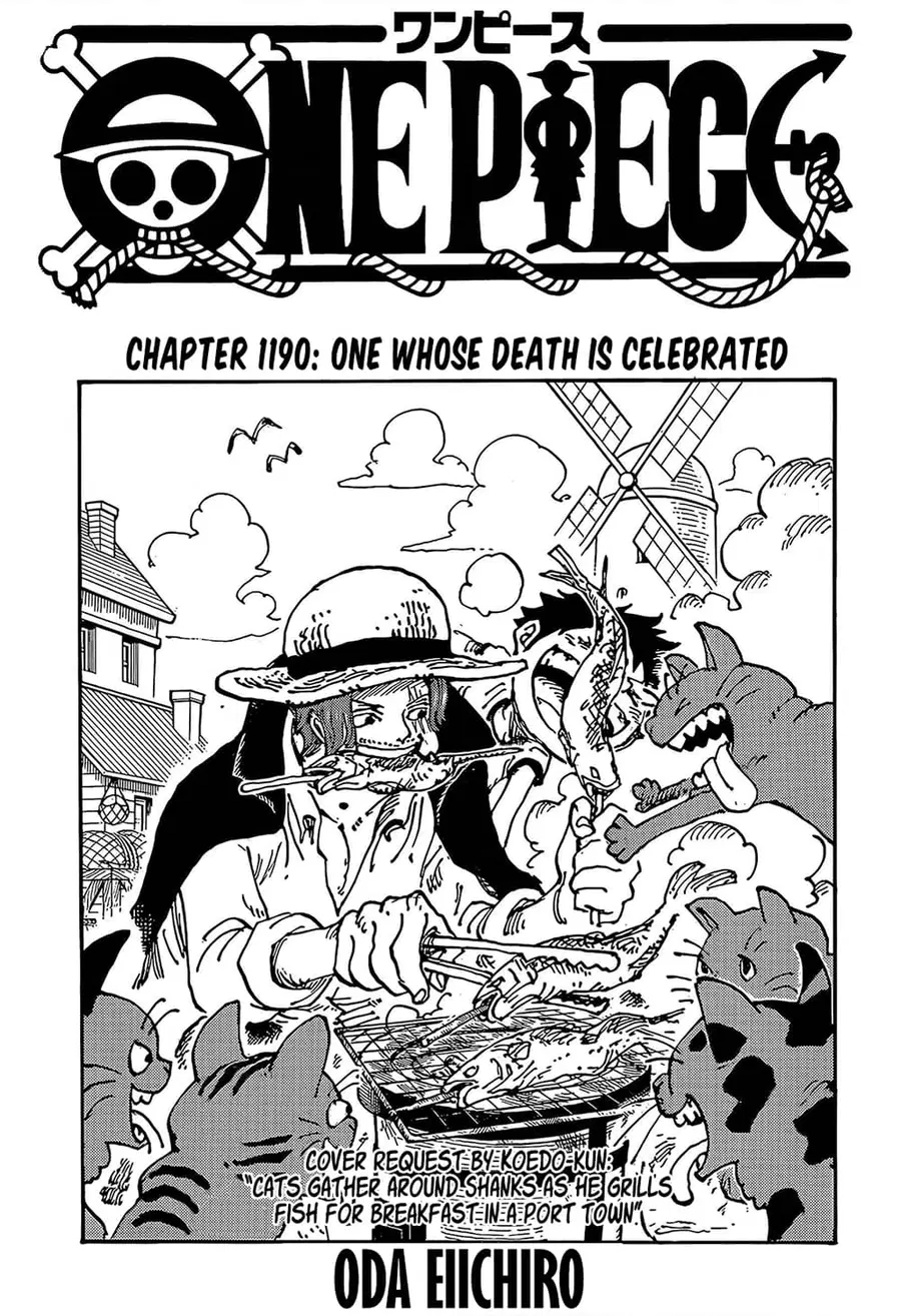 One Piece ตอนที่ 1190 หน้า 1