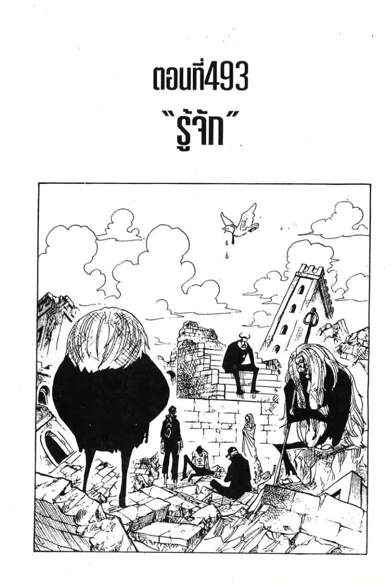 One Piece ตอนที่ 493 หน้า 1