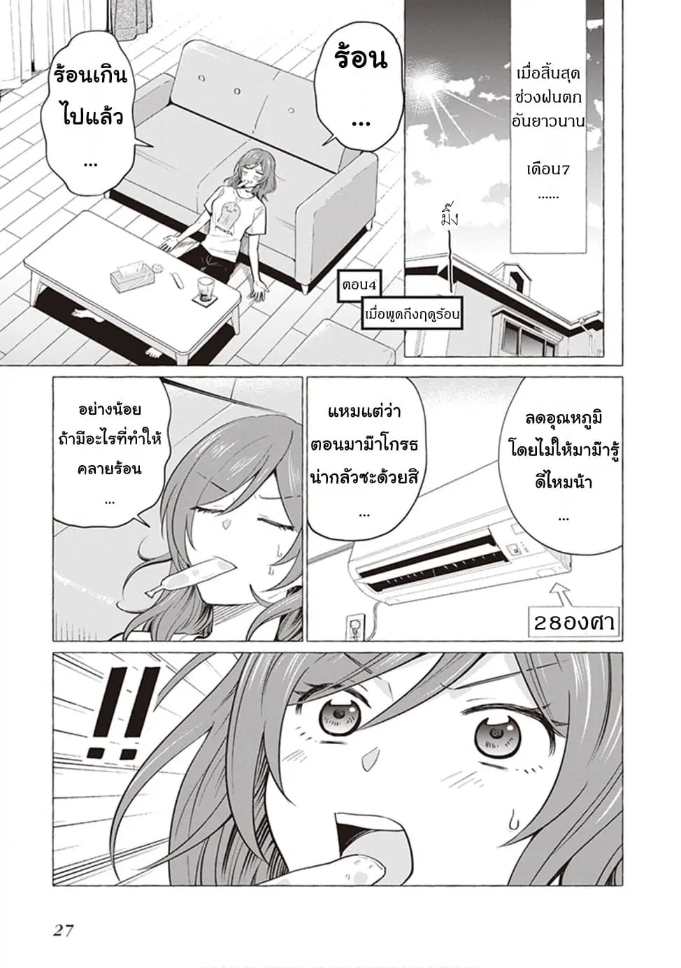 Papa to Kyonyuu JK to Game Jikkyou ตอนที่ 4 หน้า 1