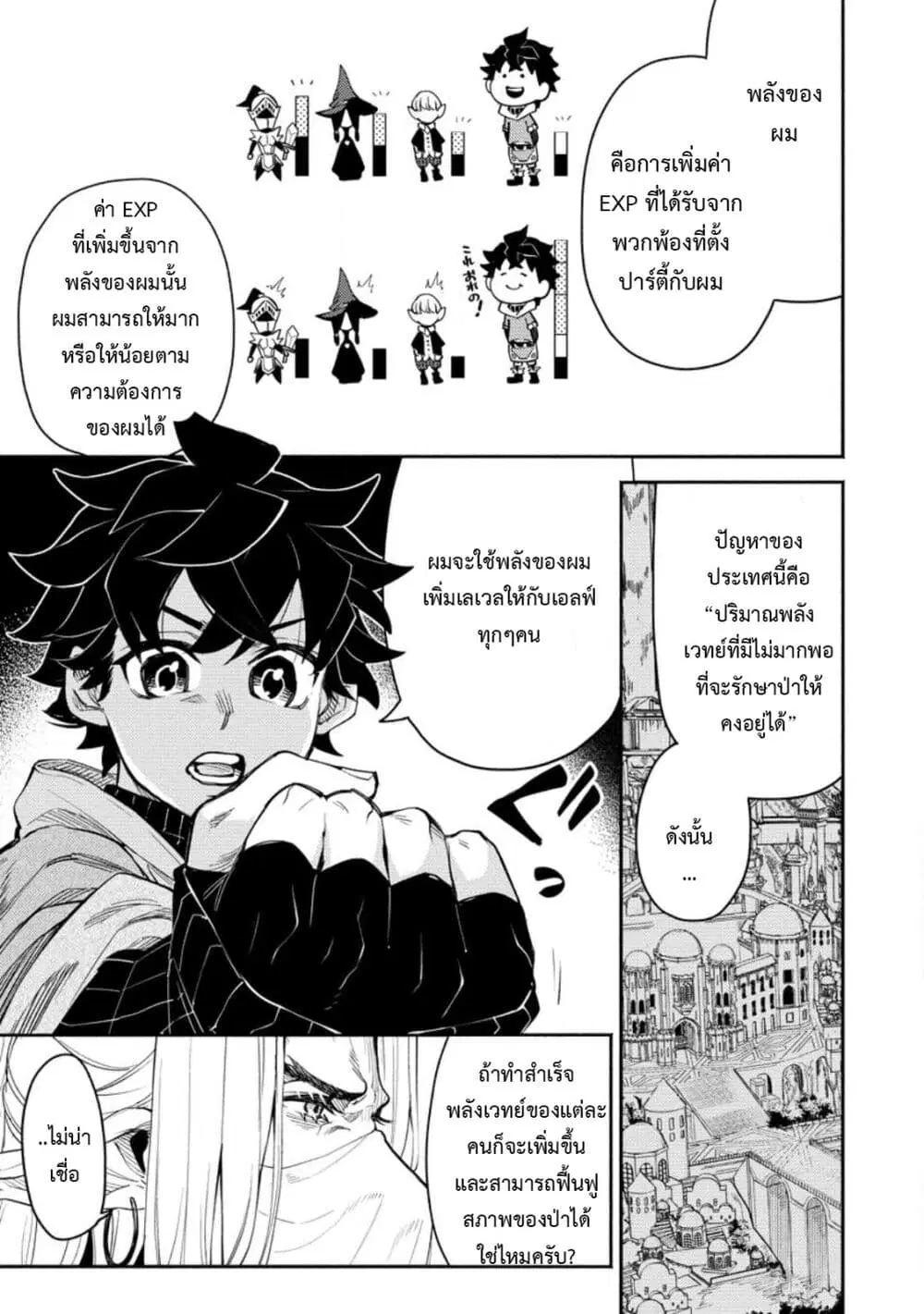 Point Gifter Keikenchi Bunpai Nouryokusha no Isekai Saikyou Solo Life ตอนที่ 7 หน้า 1