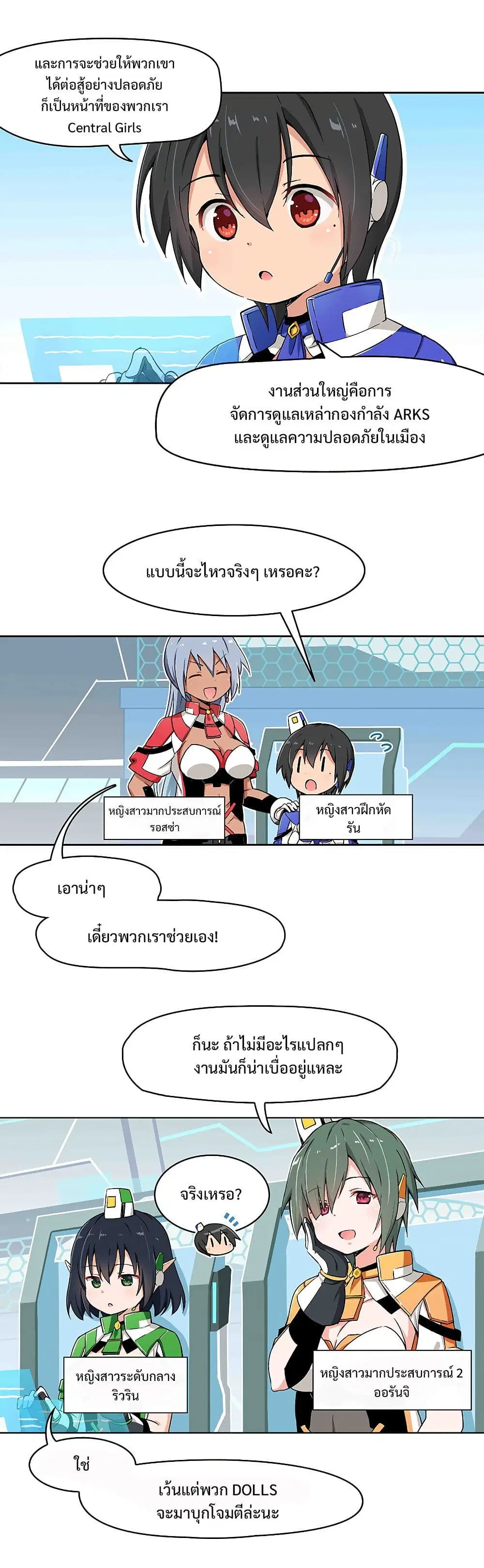 PSO2 Comic Central! ตอนที่ 1 หน้า 2