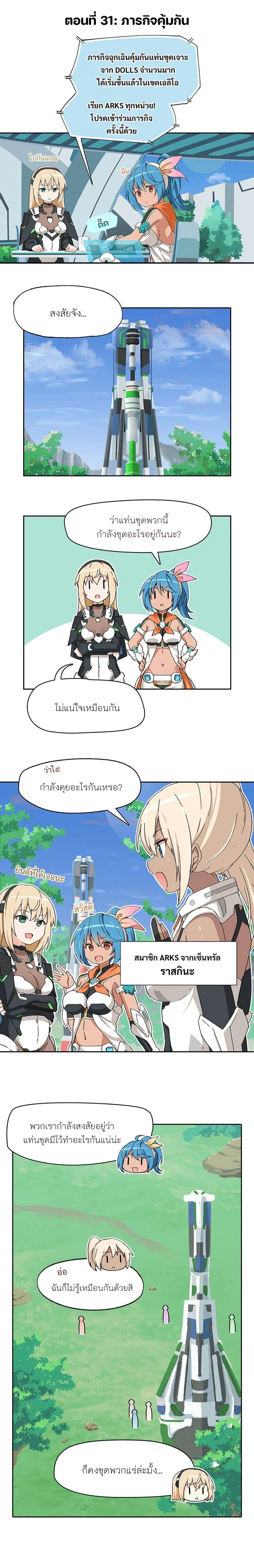 PSO2 Comic Central! ตอนที่ 31 หน้า 1