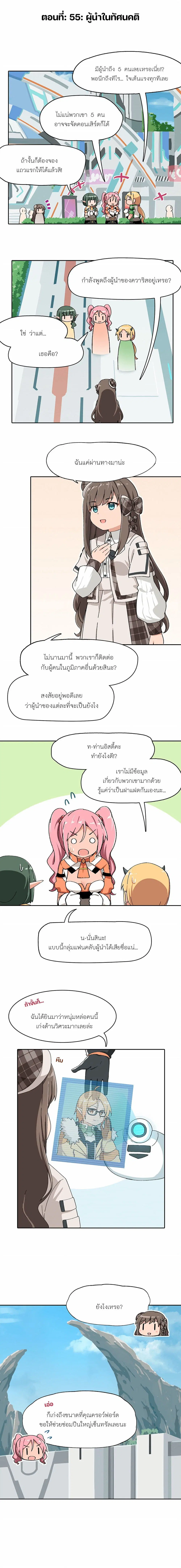 PSO2 Comic Central! ตอนที่ 55 หน้า 1