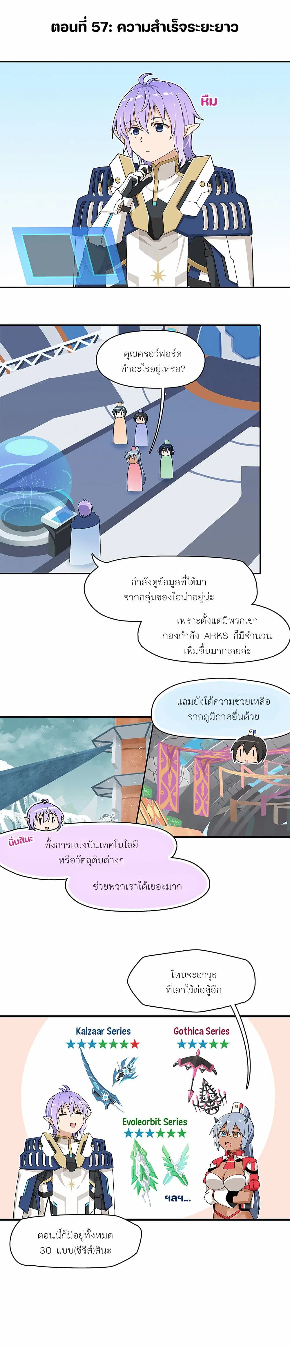 PSO2 Comic Central! ตอนที่ 57 หน้า 1