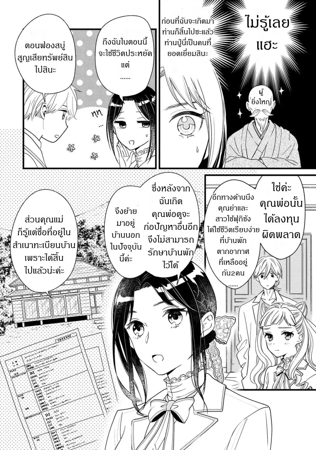 Reiko no Fuugi: Akuyaku Reijou to Yobareteimasu ga, Tada no Binbou Musume desu ตอนที่ 3.2 หน้า 2