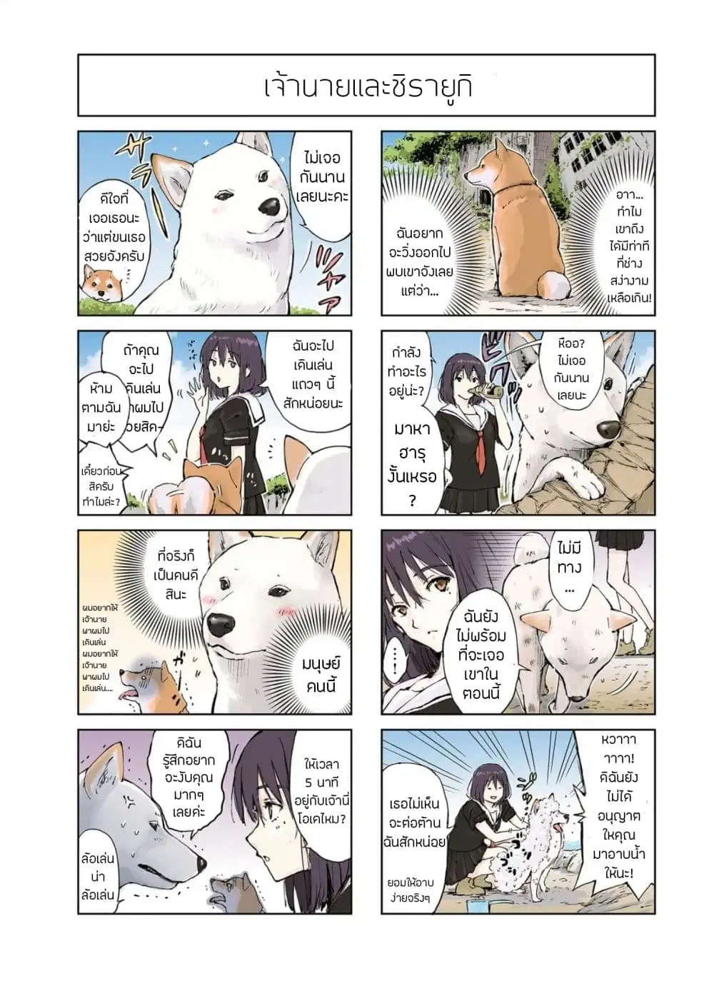 Roaming The Apocalypse with My Shiba Inu ตอนที่ 8 หน้า 3
